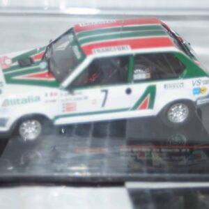 Ixo fiat ritmo 75 abarth rally monte carlo #7 1979 p.eklund 1/43rd rac445a