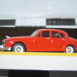 Corgi jaguar mk2 from buster in red ref 01801 1/43rd