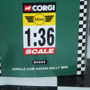 Corgi mini jungle.com safari rally 1:36 ref 04444