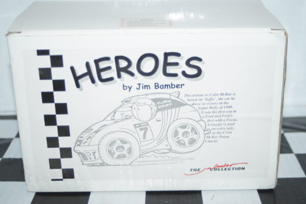 Jim bamber heroes colin mcrae ford focus with ref hero/001/02 and ltd