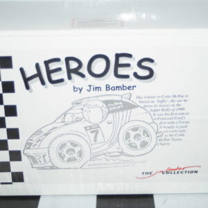 Jim bamber heroes colin mcrae ford focus with ref hero/001/02 and ltd