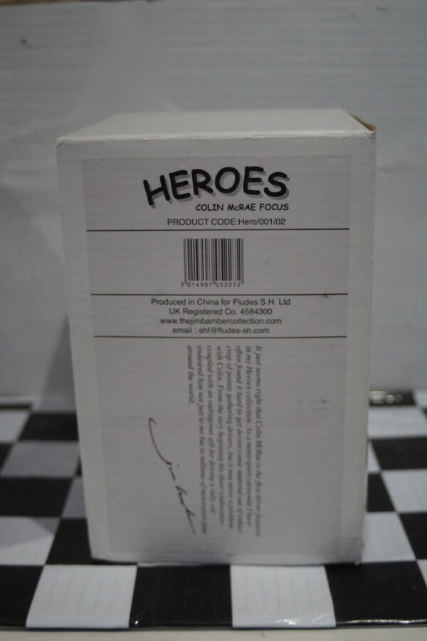 Jim bamber heroes colin mcrae ford focus with ref hero/001/02 and ltd