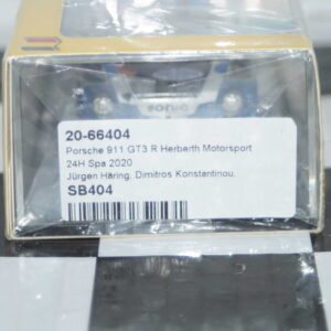 Spark porsche 911 gt3 r 24hr 2020 1:43 resin sb404 ltd 300