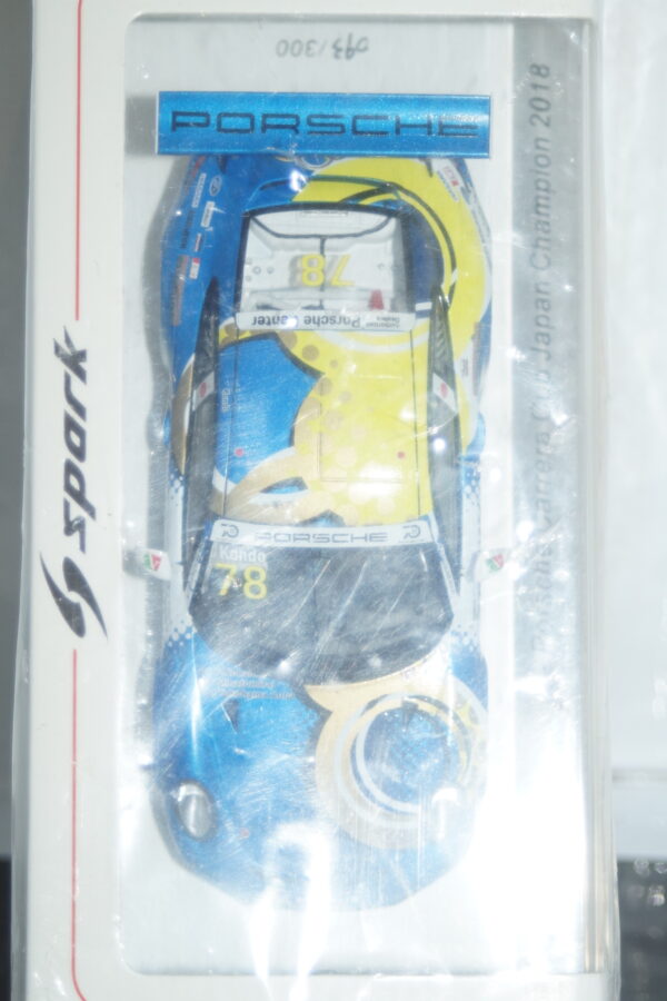Spark porsche 911 gt3 porsche carrera cup 2018 japan 1:43 resin sj066