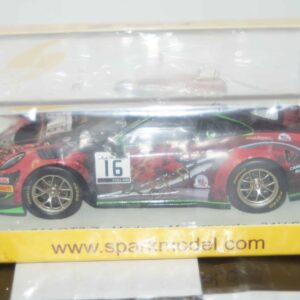 Spark porsche 911 gt3 r -24hr spa 2019 1:43 resin sb271 ltd 300