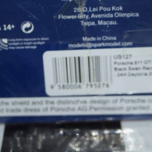 Spark porsche 911 gt3 r 24h daytona 2020 1:43 ref us127 ltd 300