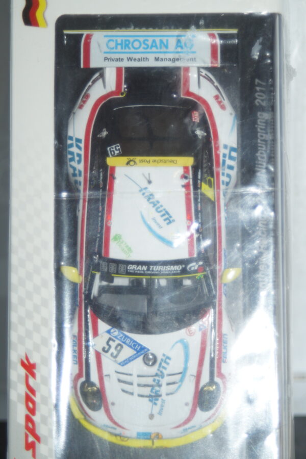 Spark porsche 911 gt3 r -24hr nurburgring 2017 1:43 resin sg324 ltd 300