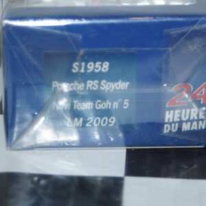 Spark porsche rs spyder lm 2009 1:43 ref s1958