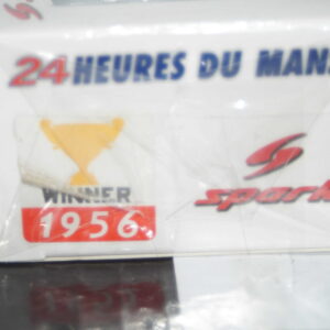 Spark jaguar d type winner 24h le mans 1956 1:43 ref 43lm56