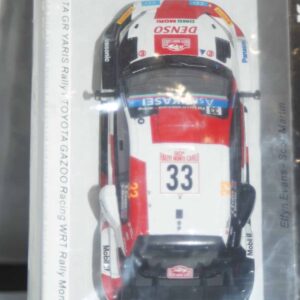 Spark toyota gr yaris rally 1 no33 monte carlo 2022 e.evans 1:43 resin s6691