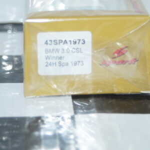 Spark bmw 3.0 csl winner 24h spa 1973 #10 1:43 resin 43spa1973