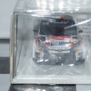 Spark toyota gr yaris 6th rc2 monte carlo 2024 s.lefebvre #27 1:43 resin s6862