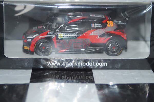 Spark toyota gr yaris erace wrt monte carlo 2024 b.bouffier #28 1:43 resin s6863