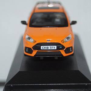 Vanguards ford focus mk3 rs orange 1/43 ref  va15306