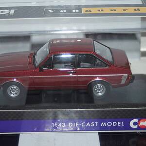 Vanguards ford escort mk2 1300 sport red 1/43 ref va12623
