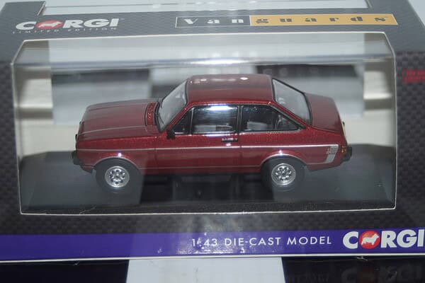 Vanguards ford escort mk2 1300 sport red 1/43 ref va12623