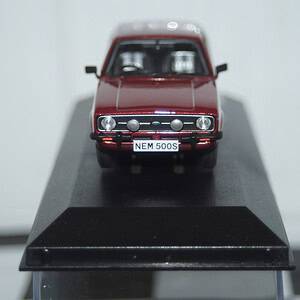 Vanguards ford escort mk2 1300 sport red 1/43 ref va12623
