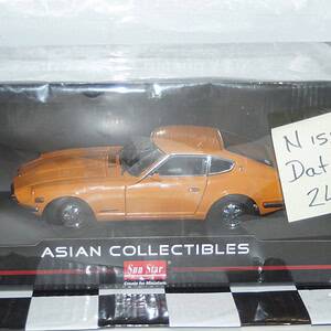 Sunstar nissan datsun 240z from 1972 in orange ref 3511
