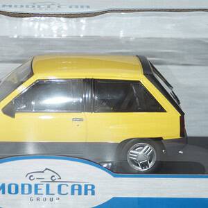 Model car group opel corsa a sr / nova in yellow mcg18431 1:18th