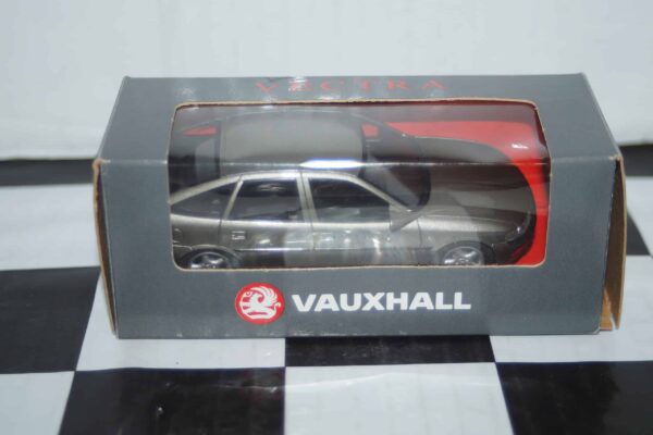 Schuco vauxhall / opel vectra estate blue in dealer box @ 1:43 scale