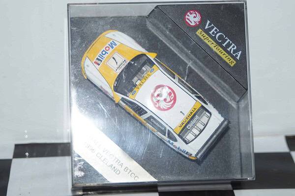 Onyx vauxhall vectra btcc 1996 cleland 1:43 vauxhall issue