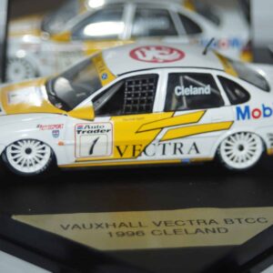 Onyx vauxhall vectra btcc 1996 cleland 1:43 vauxhall issue