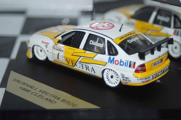 Onyx vauxhall vectra btcc 1996 cleland 1:43 vauxhall issue