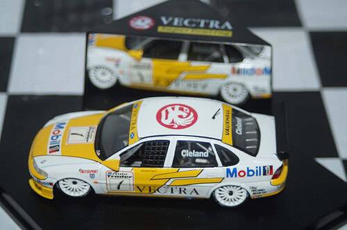 Onyx vauxhall vectra btcc 1996 cleland 1:43 vauxhall issue
