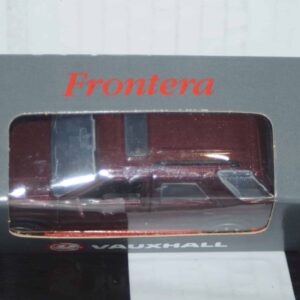 Gama vauxhall frontera lwb maroon 1004 in vauxhall box  in 1:43 scale