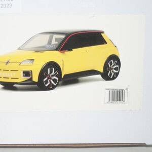 Otto renault 5 e-tech electric prototype 1/18 resin ot406