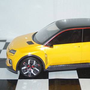 Otto renault 5 e-tech electric prototype 1/18 resin ot406
