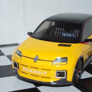 Otto renault 5 e-tech electric prototype 1/18 resin ot406