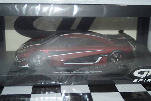 Gt spirit koenigsegg agera rs world record 1:18 resin gt931