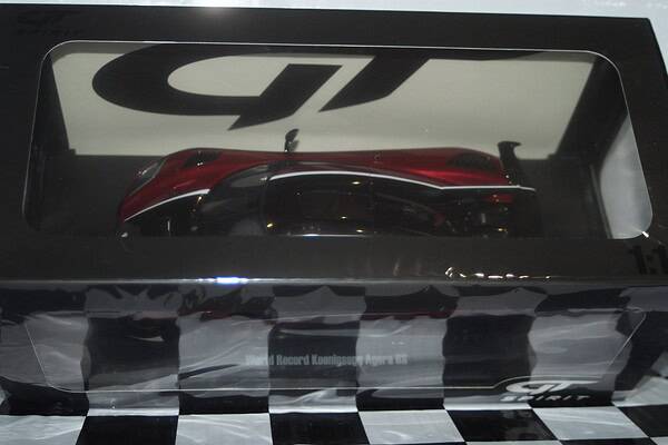 Gt spirit koenigsegg agera rs world record 1:18 resin gt931