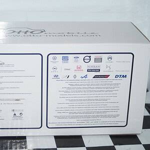 Otto honda civic type r red 2022 1:18 ot440