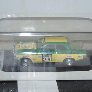 Trofeu opel ascona 8th rac rally #29 1973 l.carlsson 1/43 dsn1:43-155