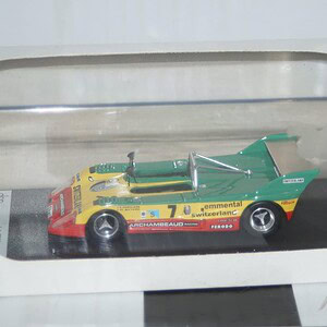 Trofeu lola t292 24h le mans #7 1973 g.larrousse 1/43 dsn1:43-156