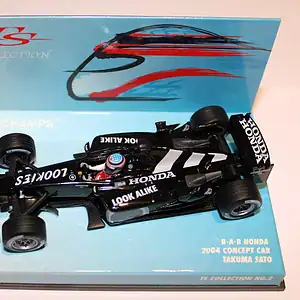 Minichamps bar honda 2004 concept car 2000 t.sato 518 034399 in 1:43 scale