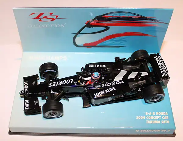 Minichamps bar honda 2004 concept car 2000 t.sato 518 034399 in 1:43 scale