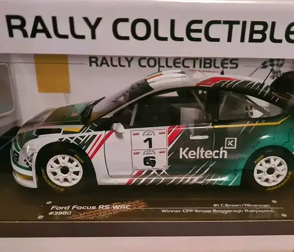 Sunstar ford focus rs wrc 06 c.breen #1 winner boggeragh rallysprint ref 3980 1:18