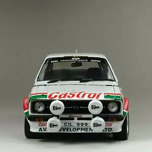 Sunstar ford escort mk2 rs1800 circuit of ireland 1979 b.fisher 4663 1:18 scale