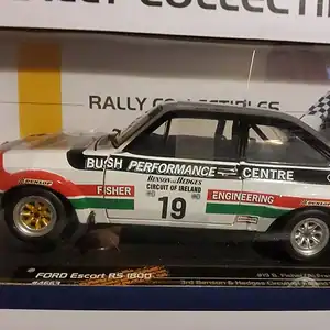 Sunstar ford escort mk2 rs1800 circuit of ireland 1979 b.fisher 4663 1:18 scale