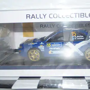 Sun star subaru impreza 555 logiman mythical cars rally 2023 a.mcrae ref 5529