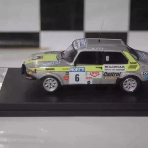 Trofeu saab 99 1000 lakes rally 1976 p.eklund 1:43rd scale dsn1:43-58