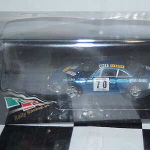 Trofeu alpine renault a110 tap rally, portugal #70 1972 j.p nicolas rr.al 03 1/43rd