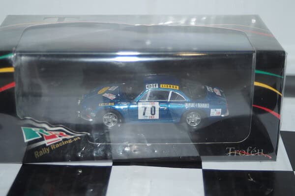 Trofeu alpine renault a110 tap rally, portugal #70 1972 j.p nicolas rr.al 03 1/43rd