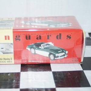 Vanguards austin healey e3000 mk2 green and white va05101 1:43