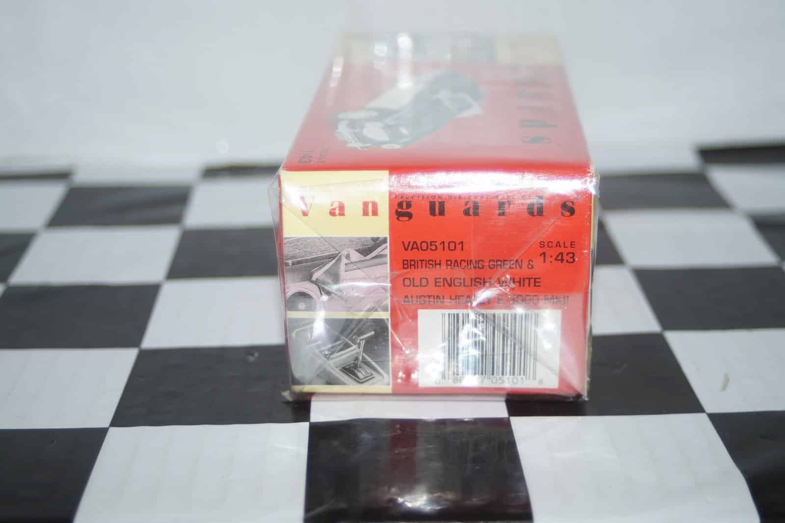 Vanguards austin healey e3000 mk2 green and white va05101 1:43