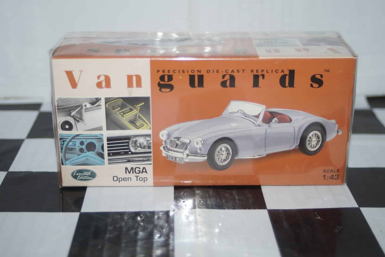 Vanguards mga open top dove grey va50000 1:43 scale