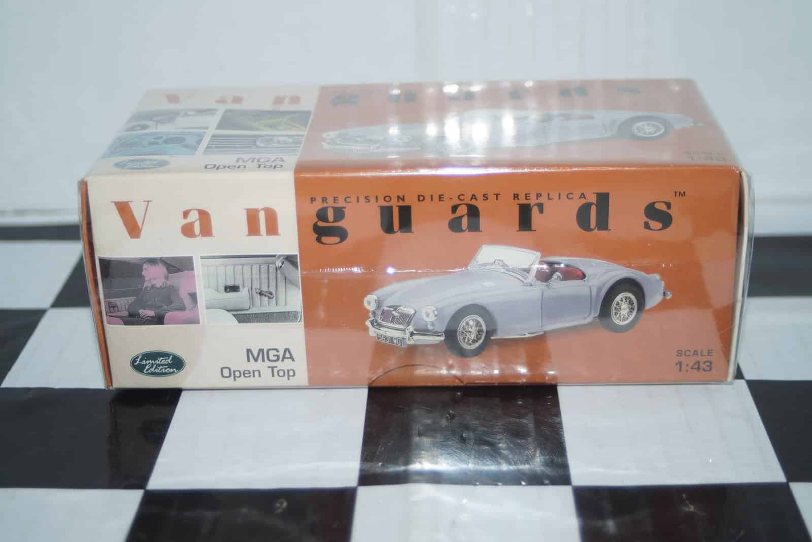Vanguards mga open top dove grey va50000 1:43 scale